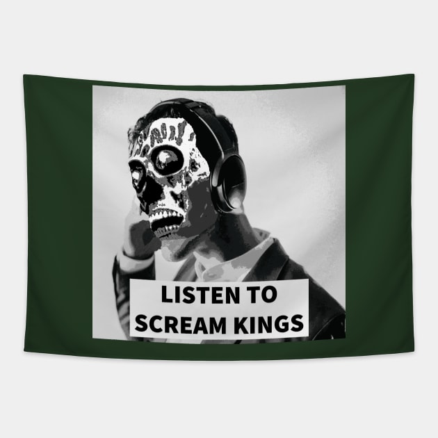 LISTEN TO SCREAM KINGS They Live-Style Shirt Tapestry by ScreamKingsPod