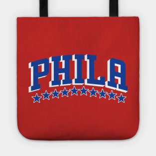 Sixers - Phila (Blue and White) Tote