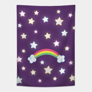 Rainbow Stars Tapestry