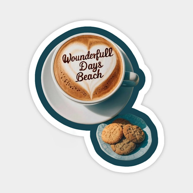 Art Hot  Latte Magnet by animegirlnft