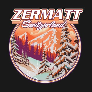 Zermatt Switzerland logo T-Shirt