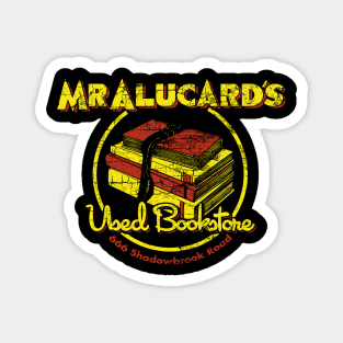 Mr.Alucard's Used Bookstore Magnet