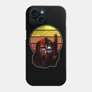 Prime Megatron Vintage Sunset Phone Case