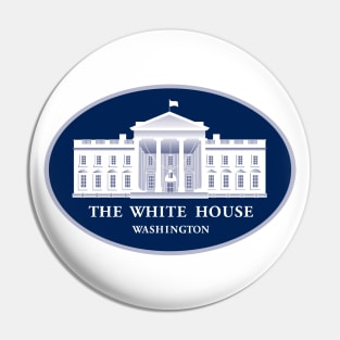 The White House Logo for Press Briefings Pin