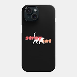 Stray Cat (white) Phone Case