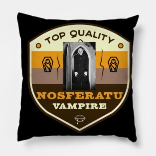 Nosferatu Badge Pillow