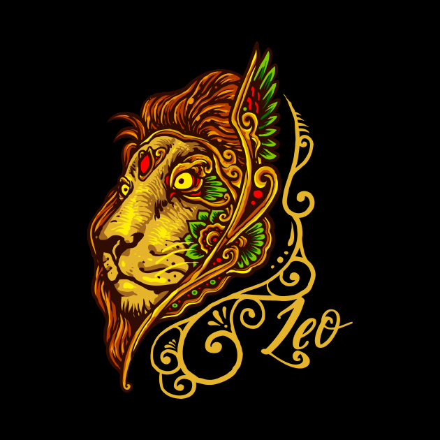 Leo Lion  Artistic Astrology Zodiac  Sign  Leo Zodiac  Sign  