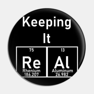 Keeping It ReAl - Elements Pin