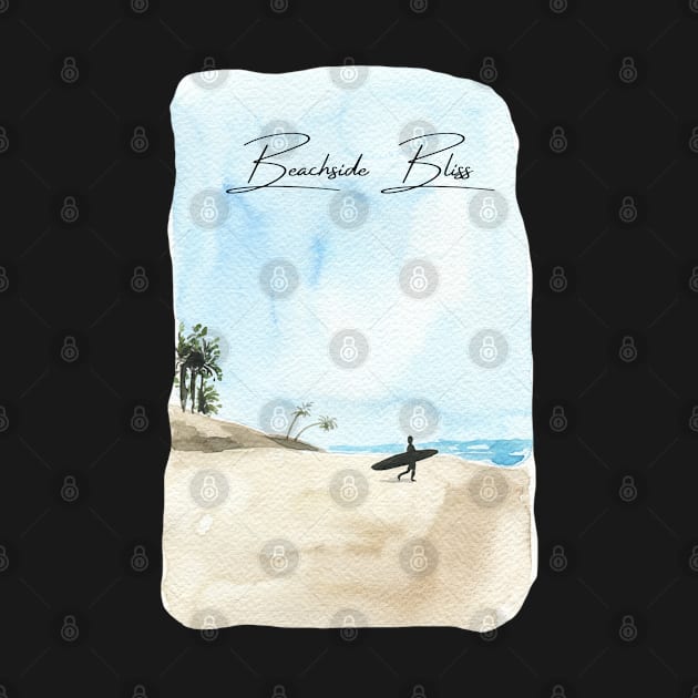 Beachside Bliss watercolor by Avenue 21