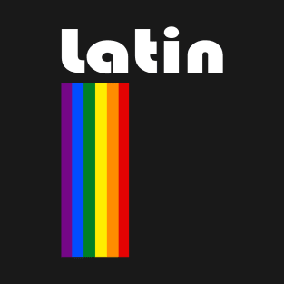 Latin LGBT Pride Flag T-Shirt