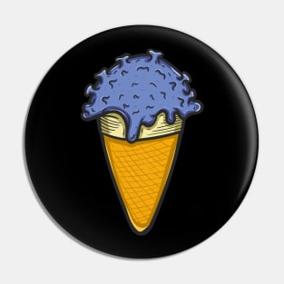 Ice cream virus Pin