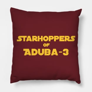 Starhoppers of Aduba-3 Pillow