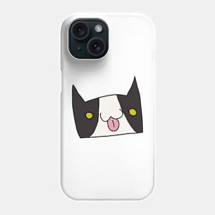 Catmoji Blep Tuxedo Phone Case