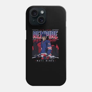 Matt Rempe New York R Rempire State Of Mind Phone Case