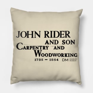 John Rider Carpentry Pillow