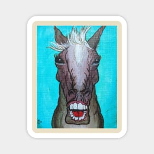 Horse Expressions Magnet