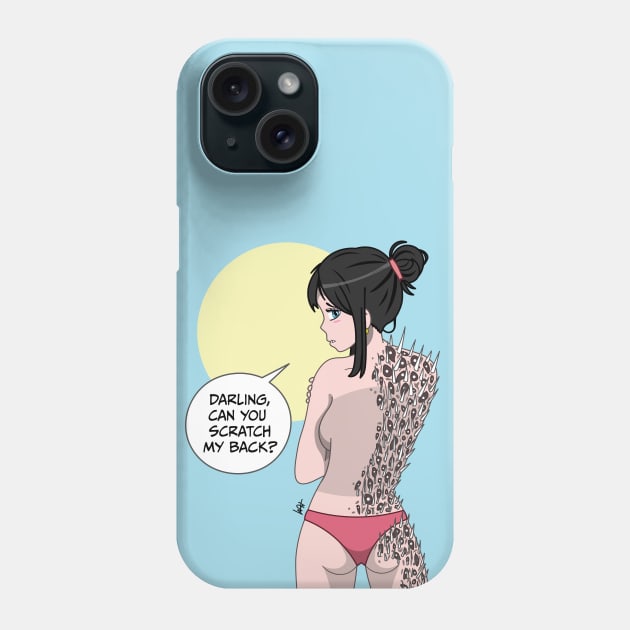 Horrid Itch Phone Case by Munchbud Ink