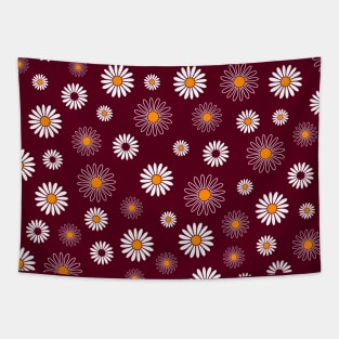 Cute Daisy Flower Pattern Tapestry