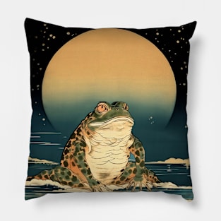 Native American Heritage Month: "The frog does not drink up the pond in which he lives" - Sioux Proverb Pillow