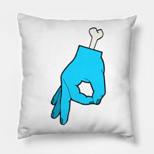 The Circle Game Blue Pillow