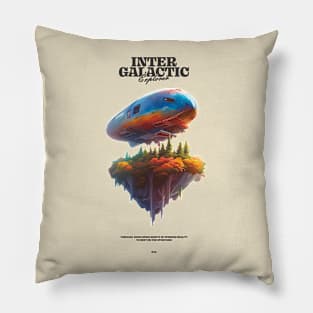 Off To Some Distant Places Pillow