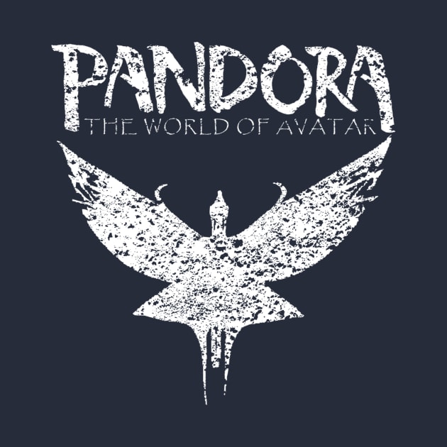 Pandora - The World of Avatar - White by PoppedCultureTees