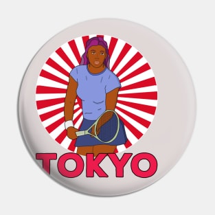 Tennis Tokyo Pin