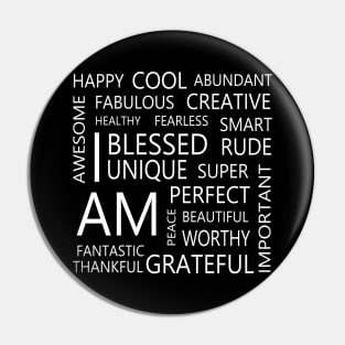 Abundance affirmations, Affirm success Pin