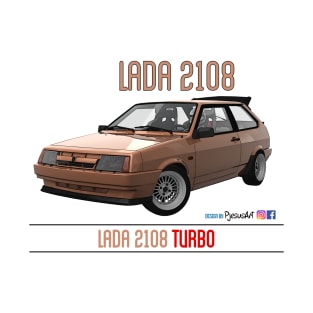 Lada 2108 Turbo Golden Ochre T-Shirt