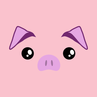 Minimalistic Pig T-Shirt