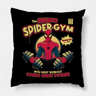 The Amazing Spider-Gym Pillow