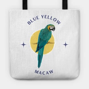 Blue Yellow Macaw Tote