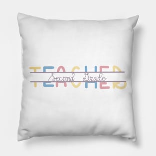 Second Grade Teacher Pillow