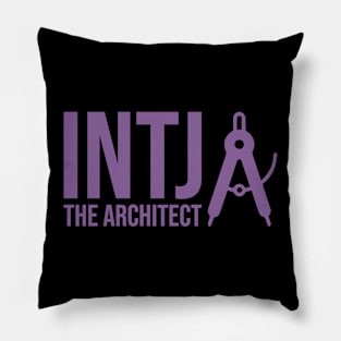 INTJ The Architect MBTI types 1E Myers Briggs personality gift With icon Pillow