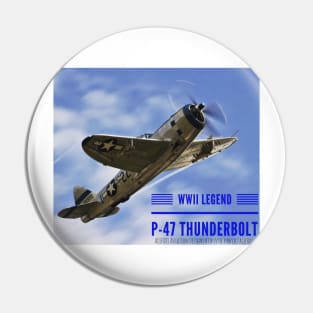 2-Sided - P-47 Thunderbolt Pin