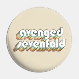 Retro Avenged Sevenfold Pin