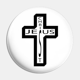 Jesus Christ Cross Pin