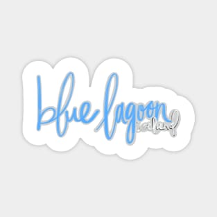 Blue Lagoon Magnet