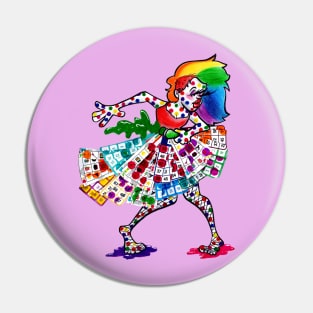 Bingo Babe Pin