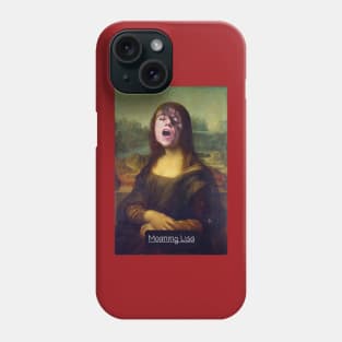 Mona Lisa moaning Phone Case