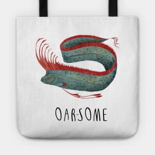 Oarsome - black Tote