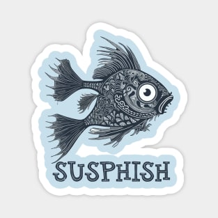 Susphish Funny Fish Magnet