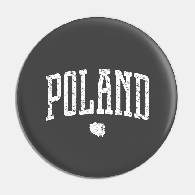 Poland Icon Vintage Pin by Vicinity