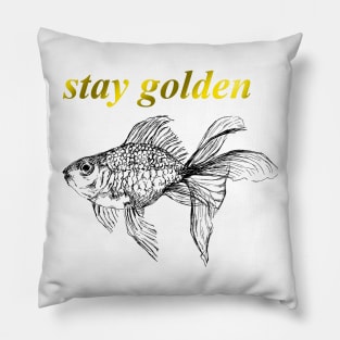 Stay golden Pillow