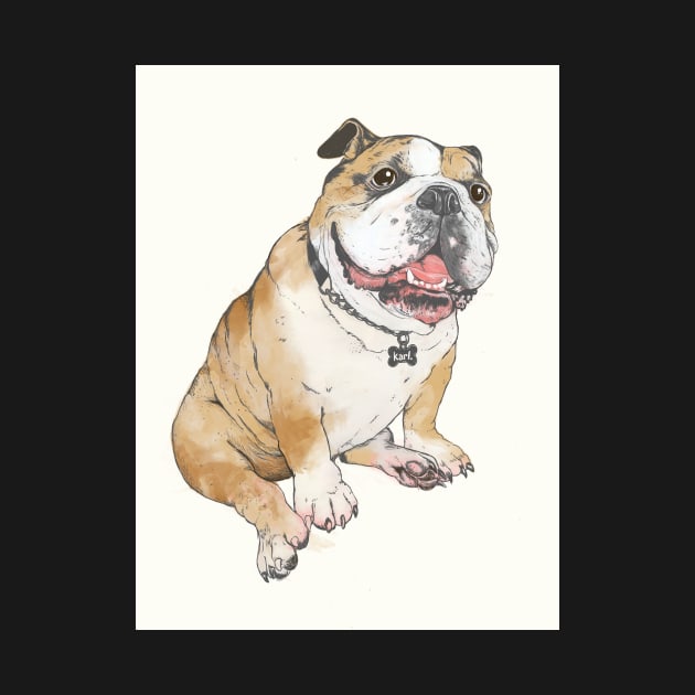 Bulldog by LauraGraves