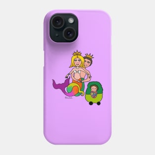 Mermaid Family Phone Case