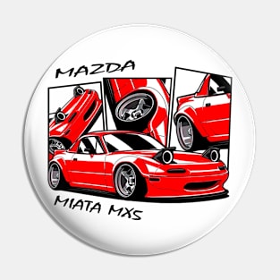 Mazda Miata MX5, JDM Car Pin