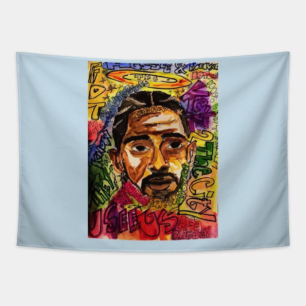 RipNip Tapestry by artbydee