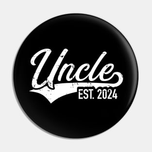 Uncle est. 2024 for pregnancy announcement Pin