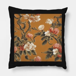 Rococo floral pattern, model 17 Pillow